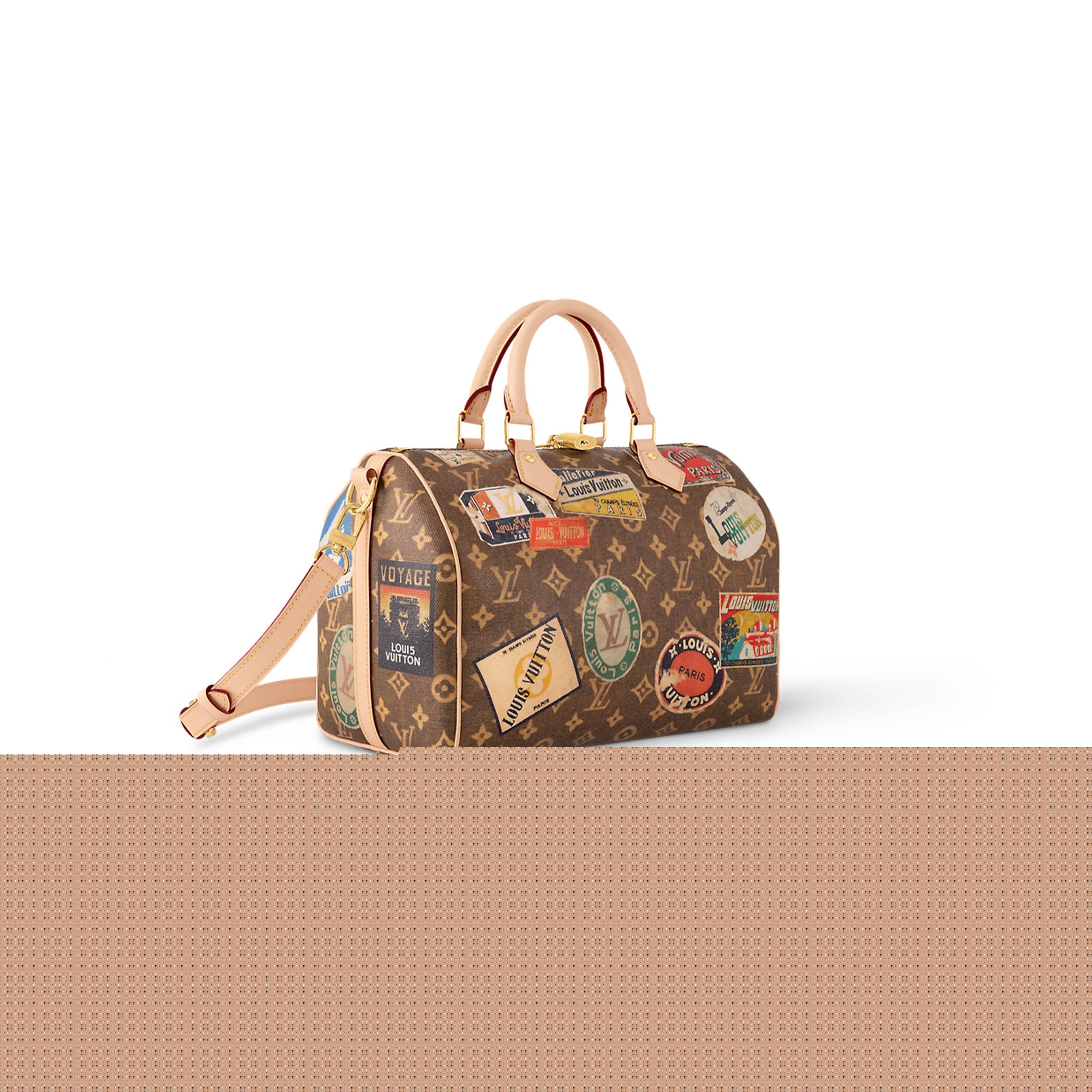 LOUIS VUITTON MASTER SPEEDY BANDOULIÈRE 30 M47087 (30*21*17cm)